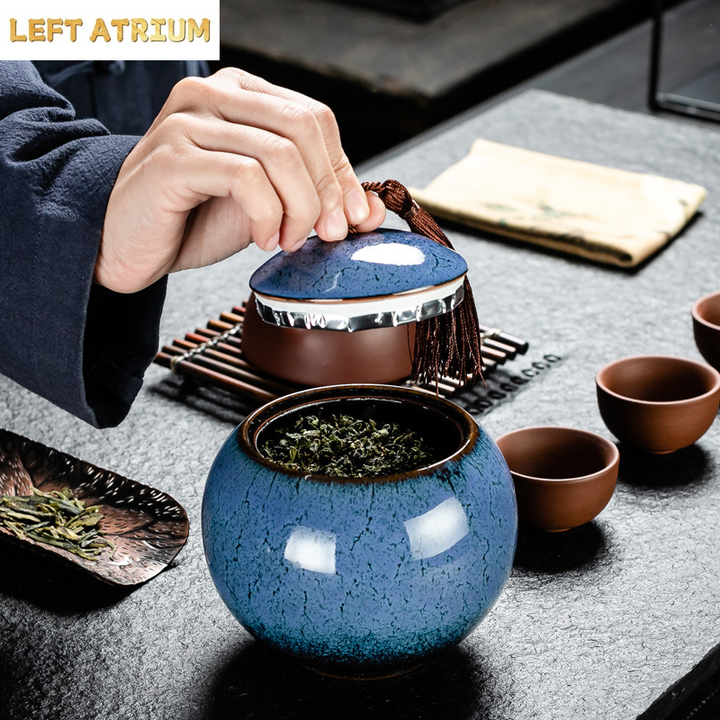 Recipiente de cerámica para té - Food Storage Jar Set reseña y precio