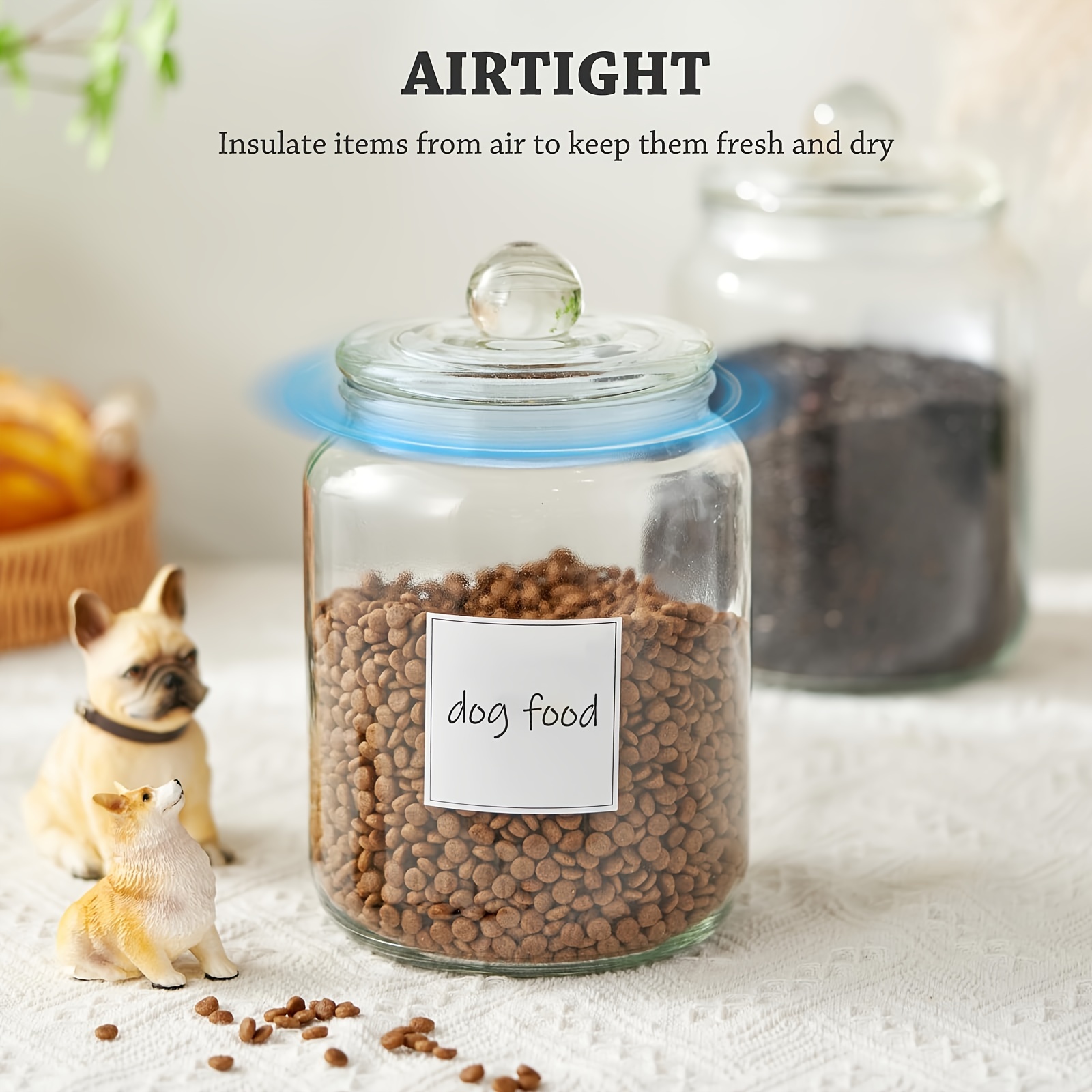 Frascos de vidrio grandes de m - Glass Food Storage Xl reseña y precio