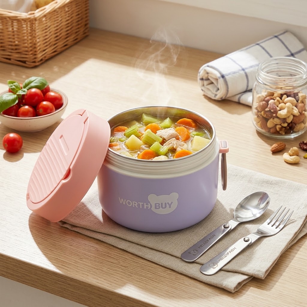 Lonchera Térmica de Acero Inox - Food Storage Made Easy reseña y precio