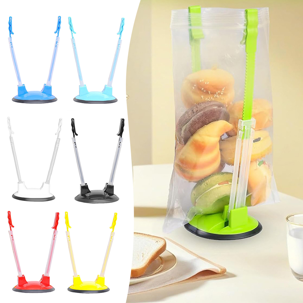 Ajustables Soporte de bolsas p - Food Storage Reusable Bags reseña y precio